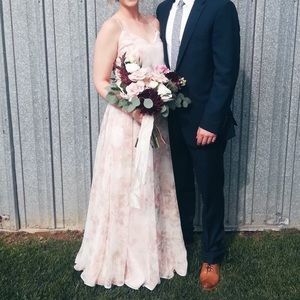 Jenny Yoo Inesse floral bridesmaids dress